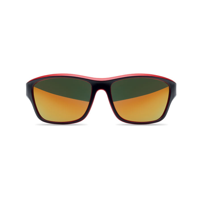 Mirrored sport sunglasses UV400