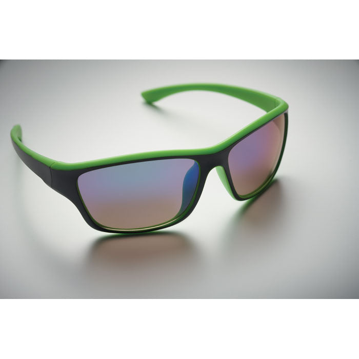 Mirrored sport sunglasses UV400