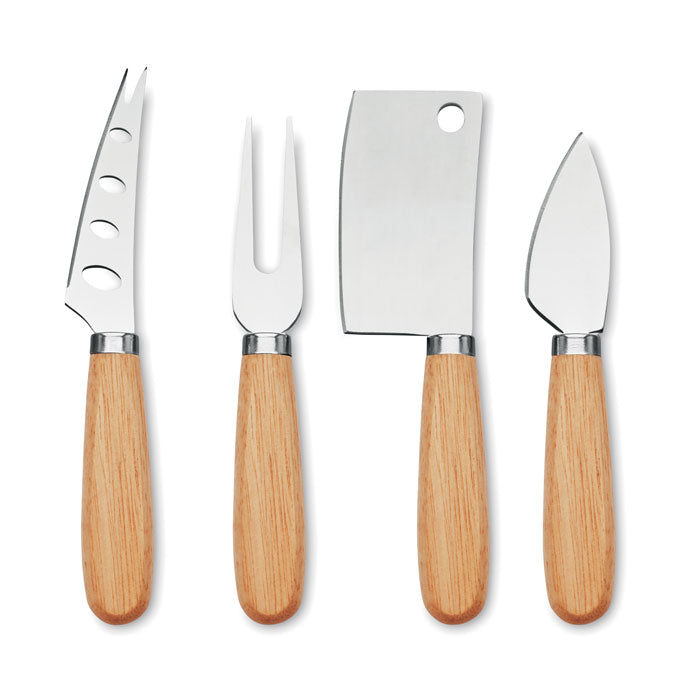 Set of 4 cheese knives