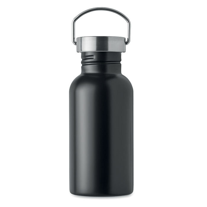 Single Walled Drinks Bottle in Stainless Steel