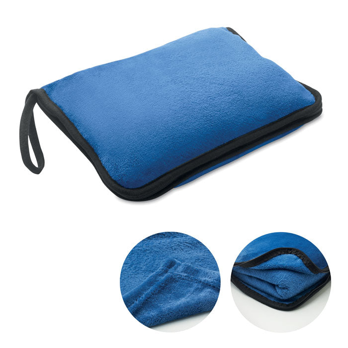 2 in 1 travel blanket set