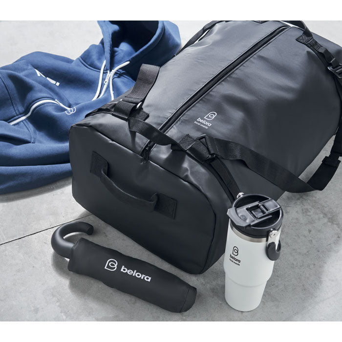 Travel tarpaulin duffle bag