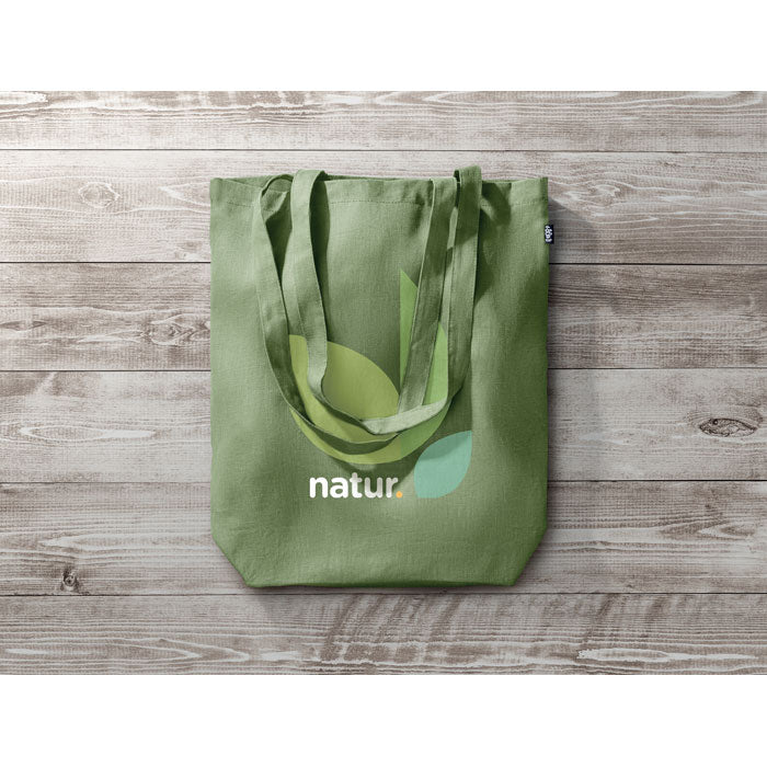 Shopping bag in hemp 200 gr/m²