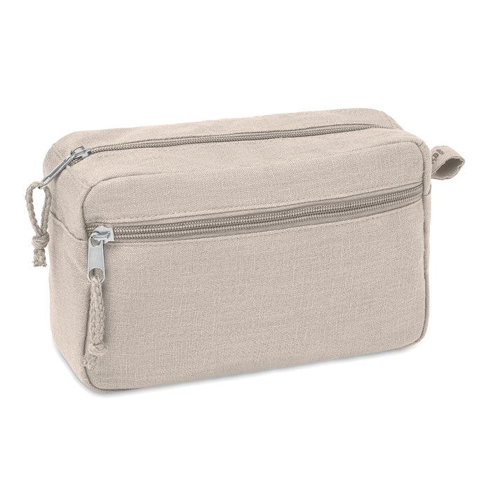 Hemp toilet bag hemp 200 gr/m²