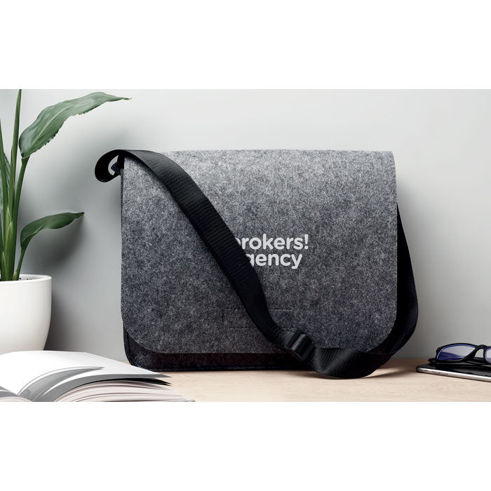 RPET felt laptop bag