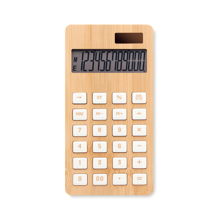 12 digit bamboo calculator