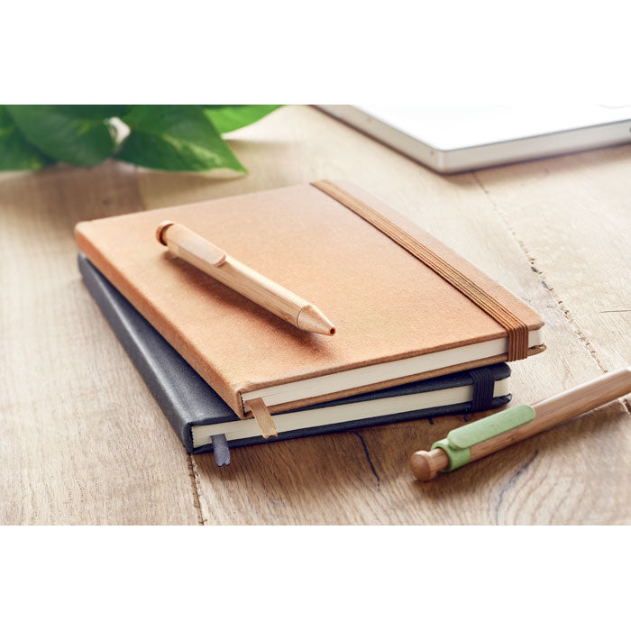 Recycled Leather A5 notebook