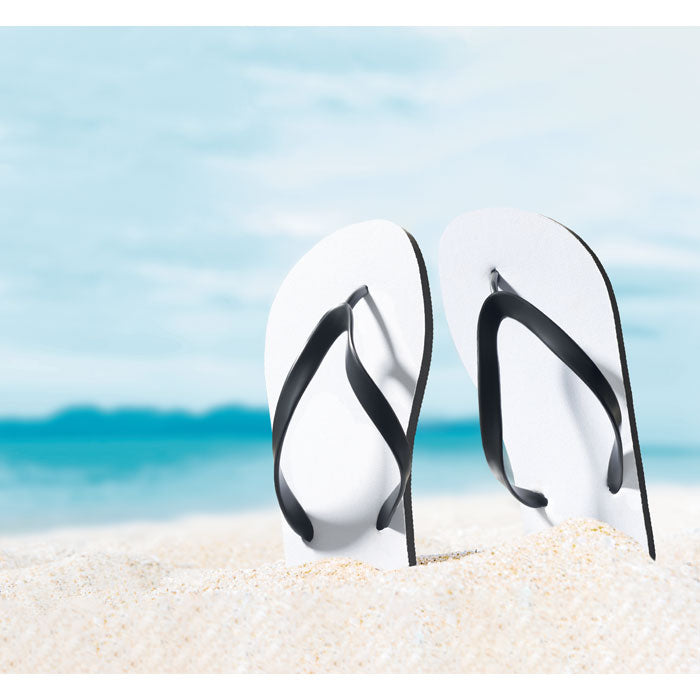 Sublimation beach slippers