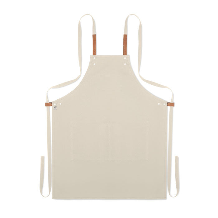 Organic cotton apron 340 gr/m²