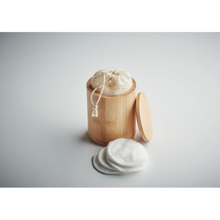 Bamboo Fibre Cleansing Pad Set