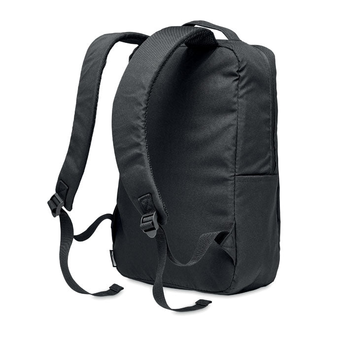 Laptop backpack in 300D RPET