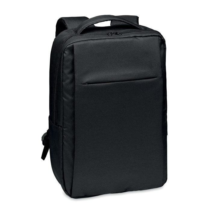 Laptop backpack in 300D RPET