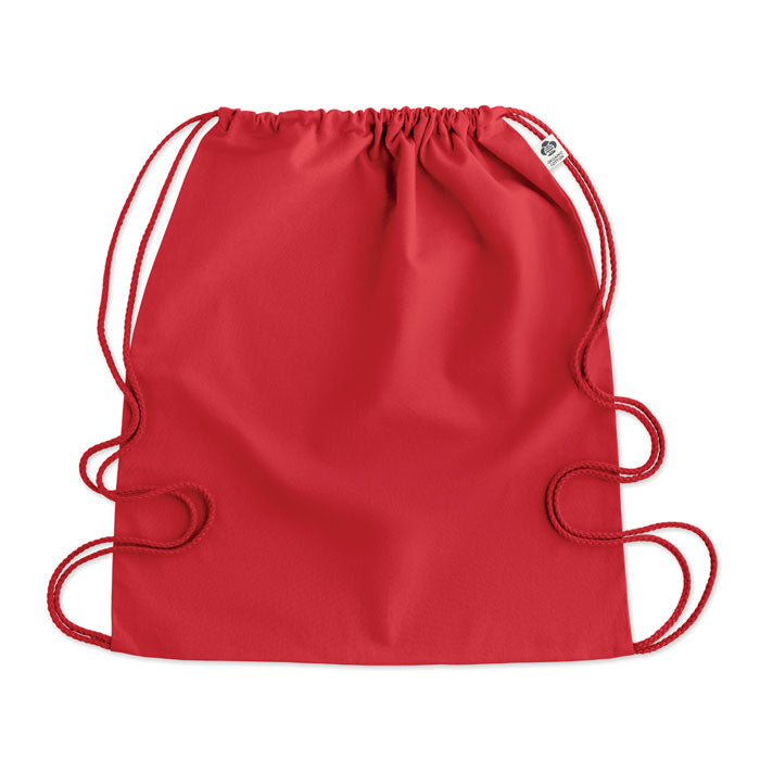 Organic cotton drawstring bag