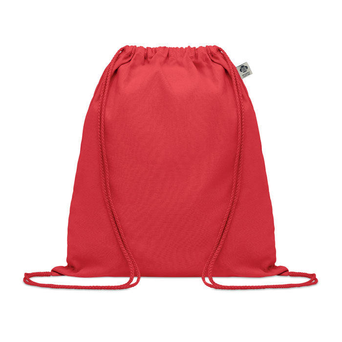 Organic cotton drawstring bag