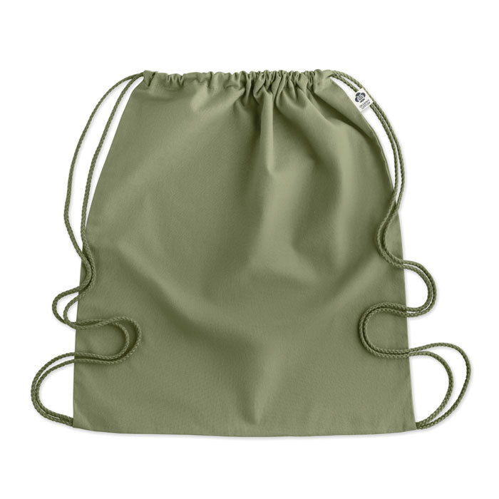 Organic cotton drawstring bag