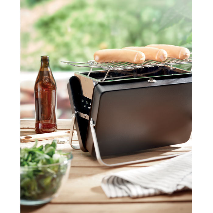 Portable barbecue and stand