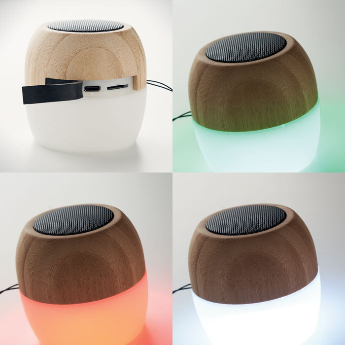 5.0 wireless bamboo speaker