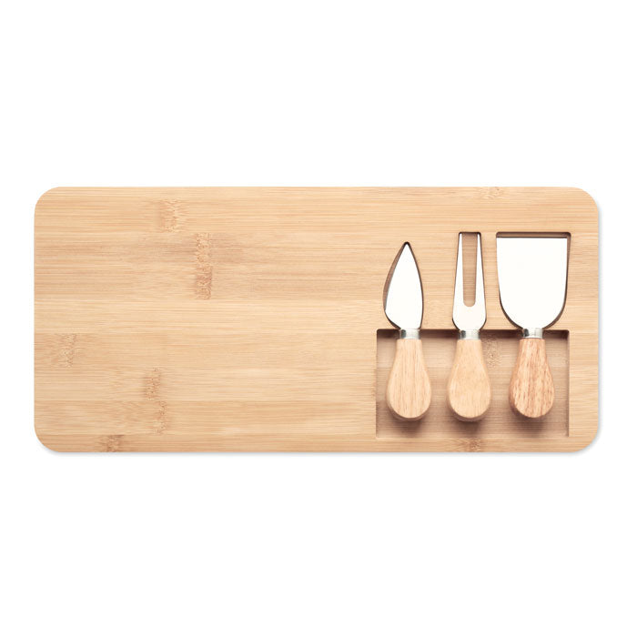 Bamboo Cheese board set