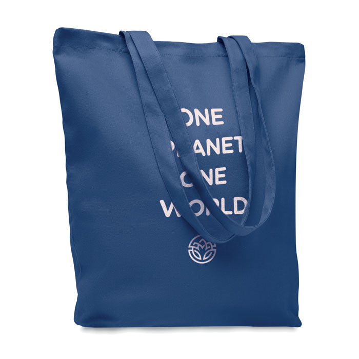 Long Handled Canvas Shopping Bag