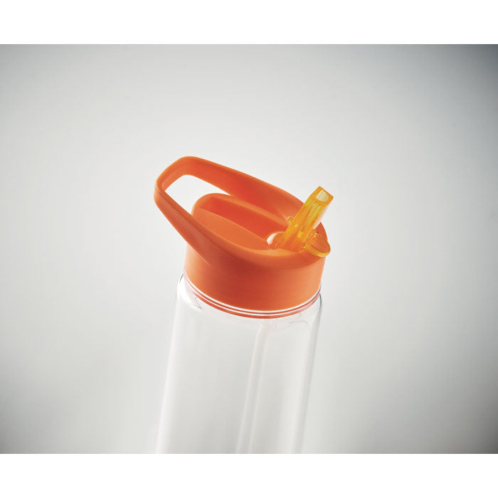 Flip Lid Water Bottle with Straw
