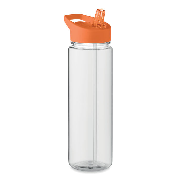 Flip Lid Water Bottle with Straw