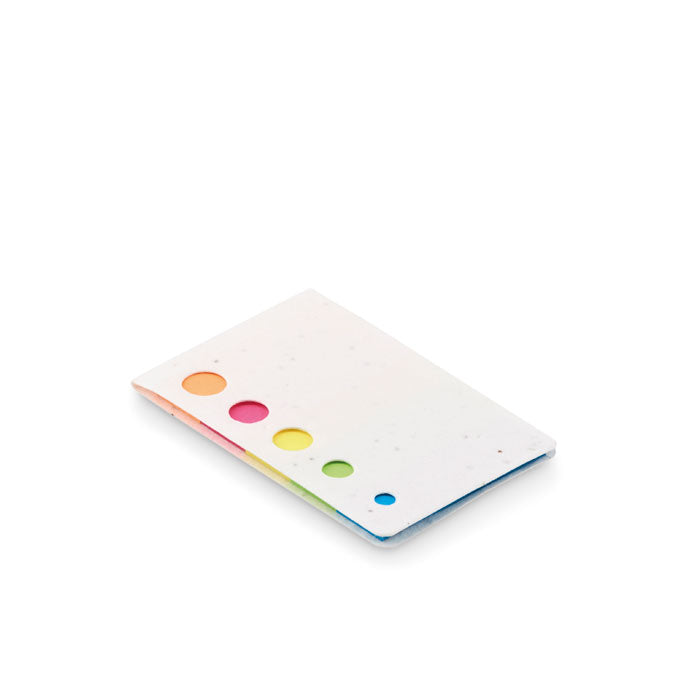 Seed paper page markers pad