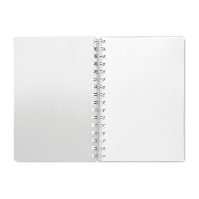 A5 RPET notebook recycled lined