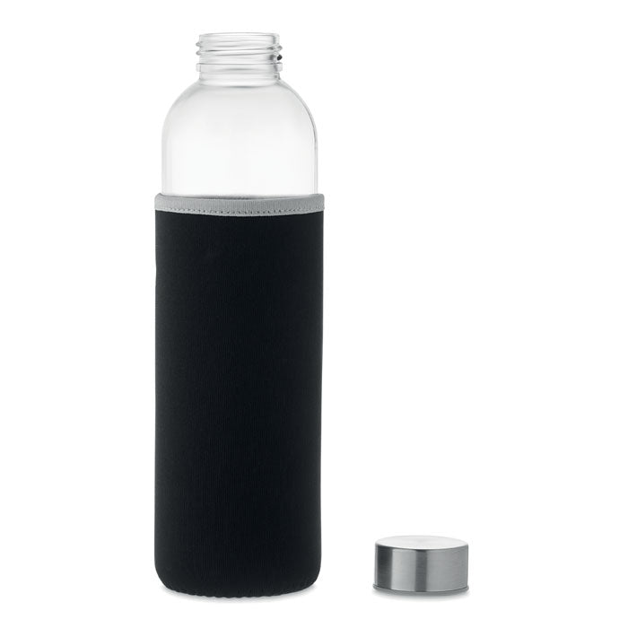 750ml Glass Water Bottle in Pouch