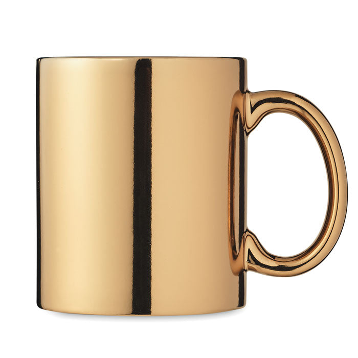 Ceramic mug metallic 300 ml