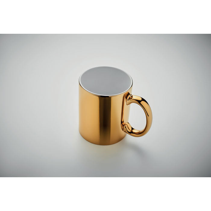 Ceramic mug metallic 300 ml