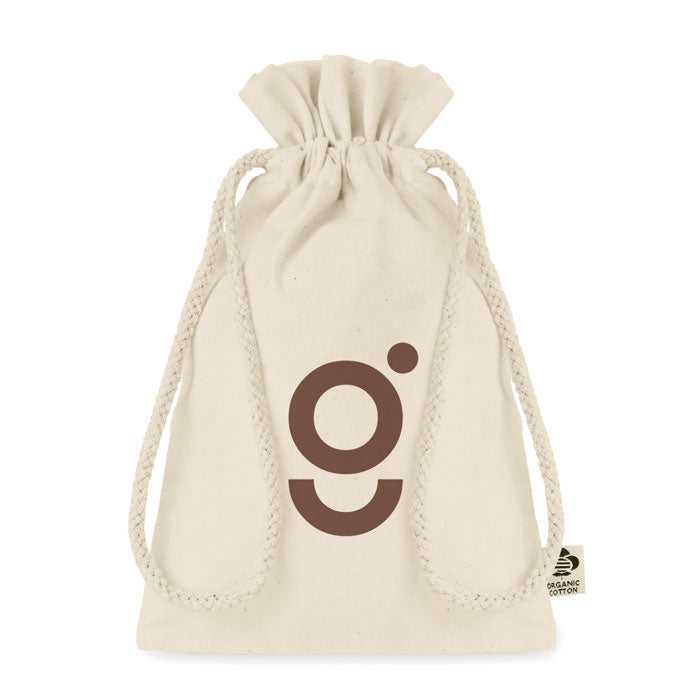 Small organic cotton gift bag