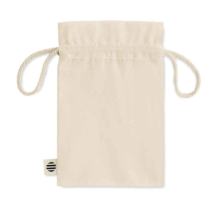 Small organic cotton gift bag