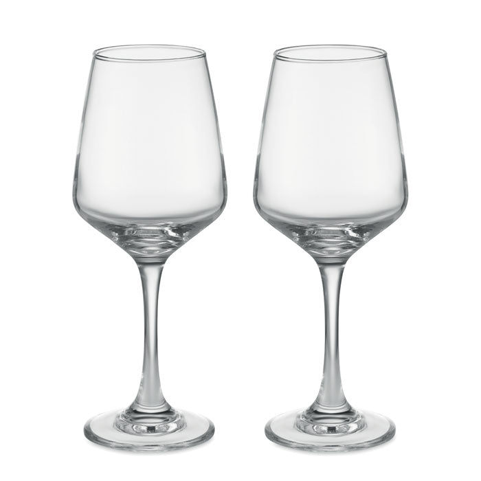 Set of 2 wine glasses