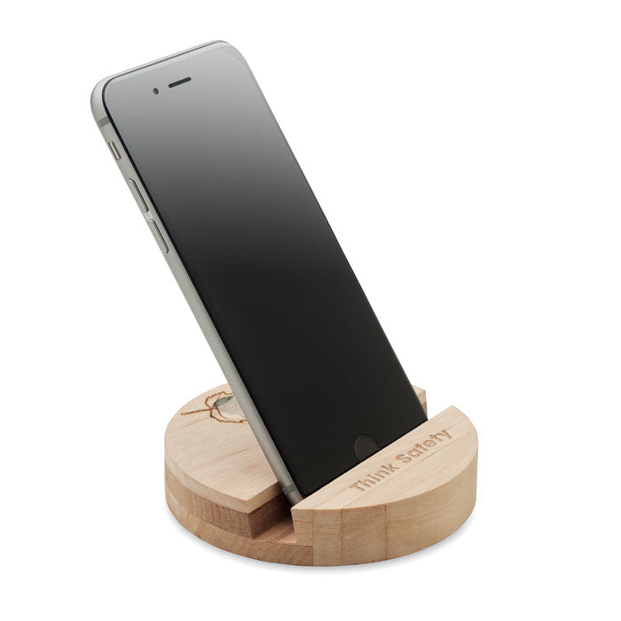 Birch Wood phone stand