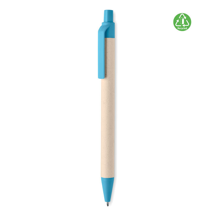 Milk carton paper ball pen