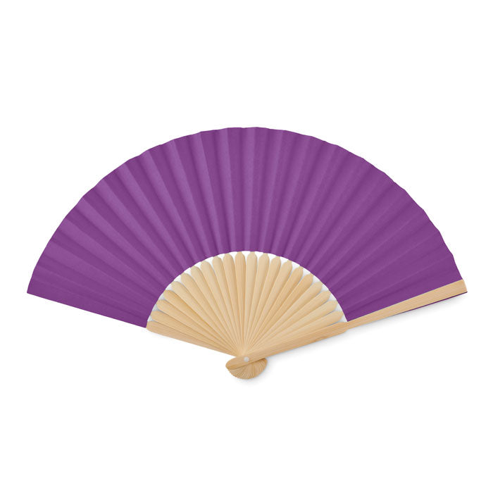 Manual hand fan