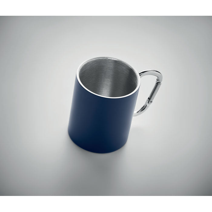 Double wall metal mug 300 ml