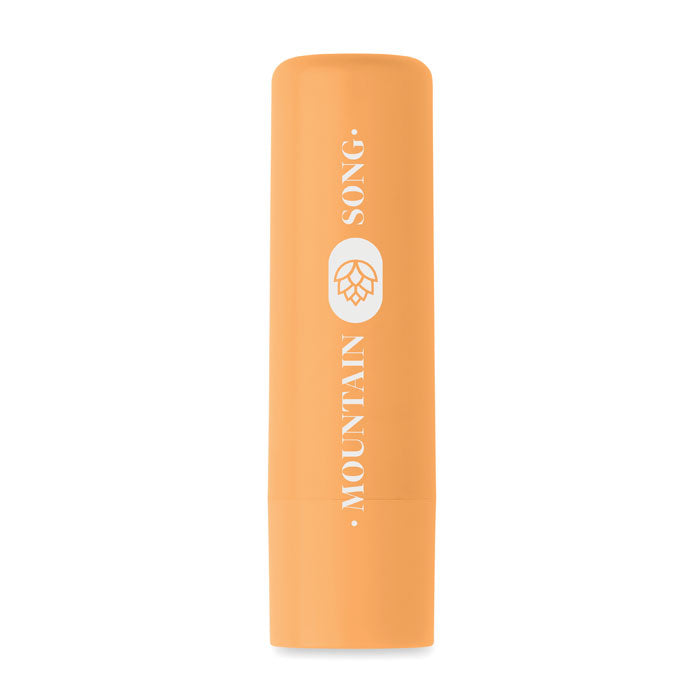 Vegan lip balm in recycled ABS