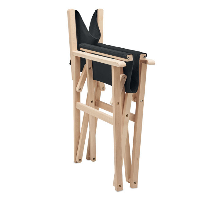 Foldable wooden beach chair