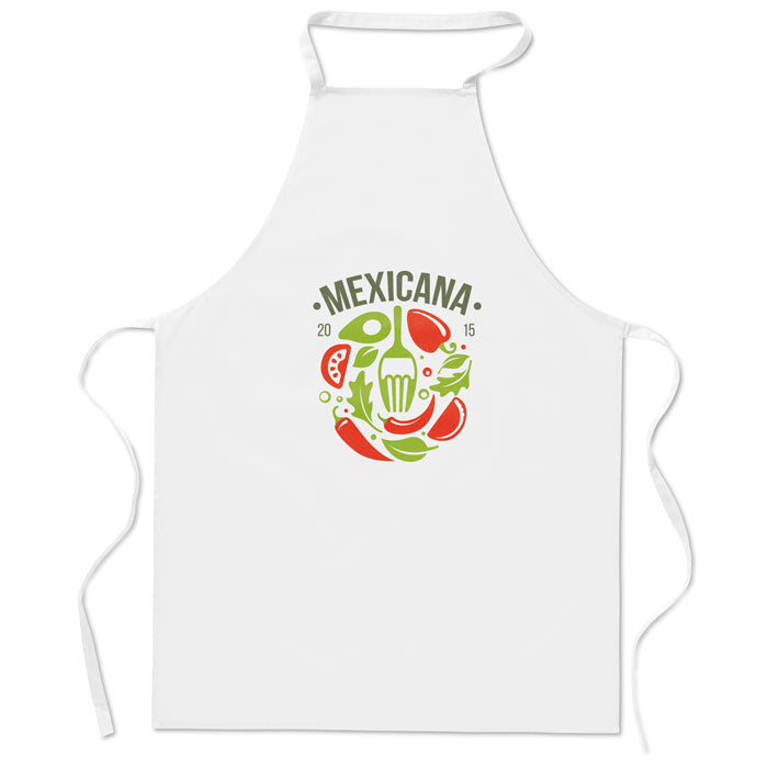 Kitchen apron in cotton