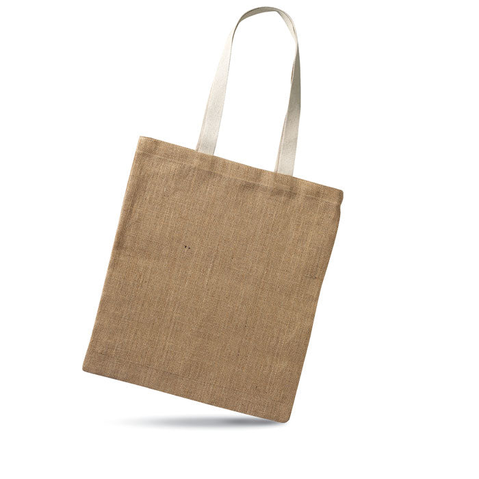 Jute shopping bag