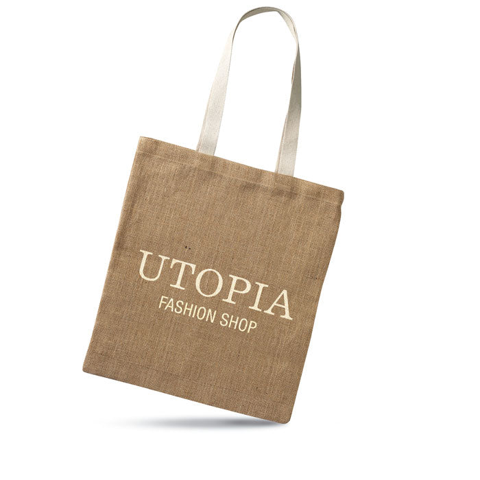 Jute shopping bag