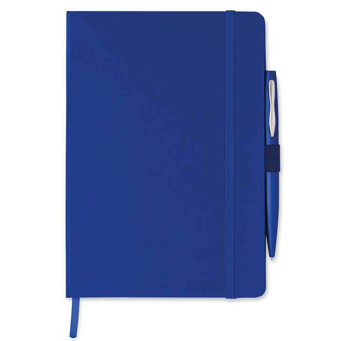 A5 notebook with pen 72 lined