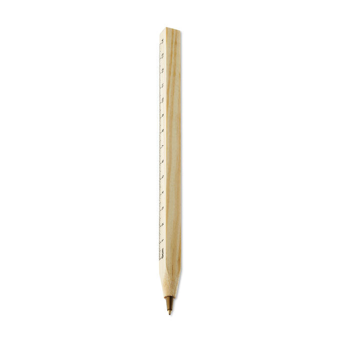 Wooden ruler pen