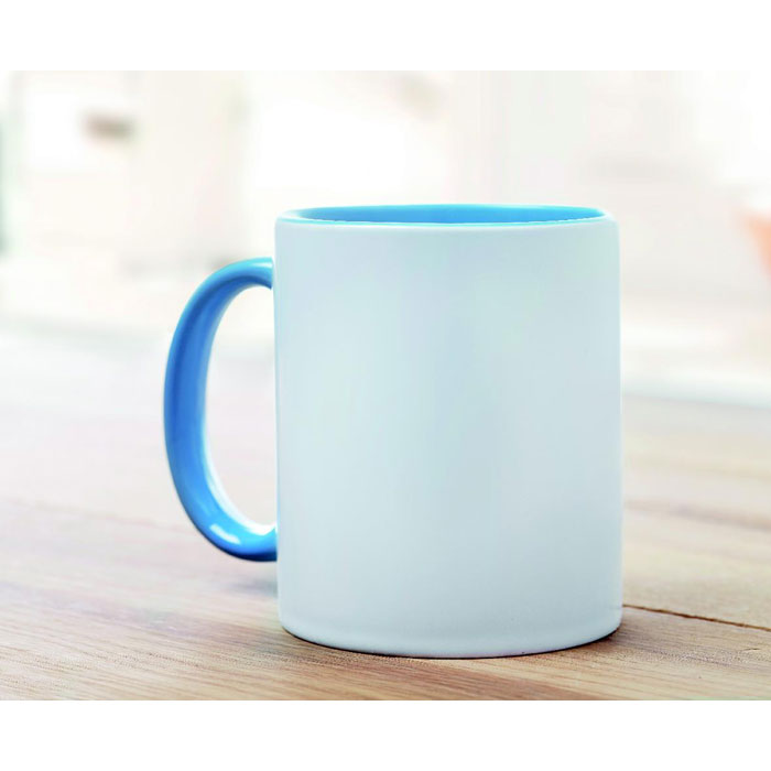 Coloured sublimation mug