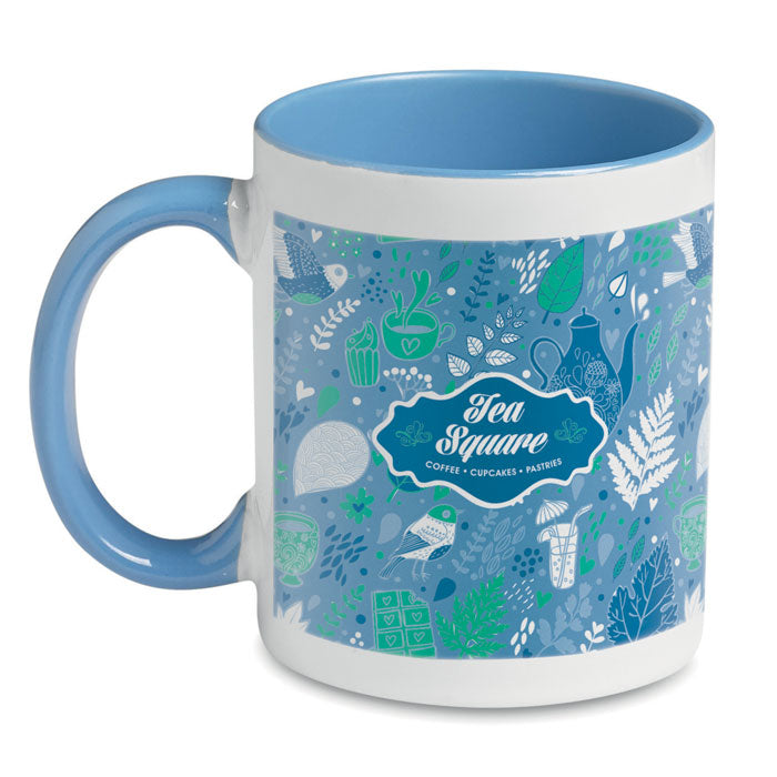 Coloured sublimation mug