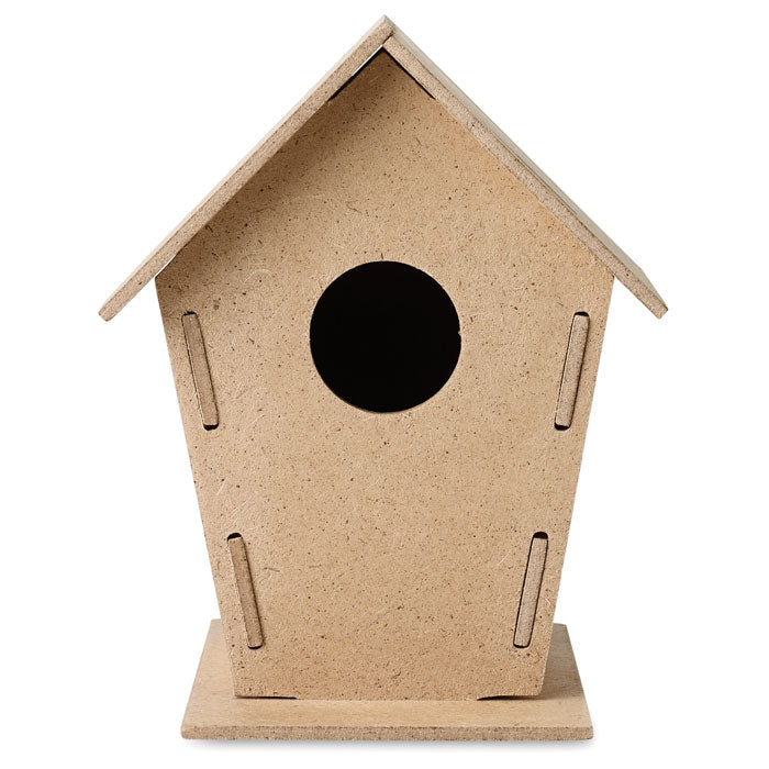 Wooden bird house