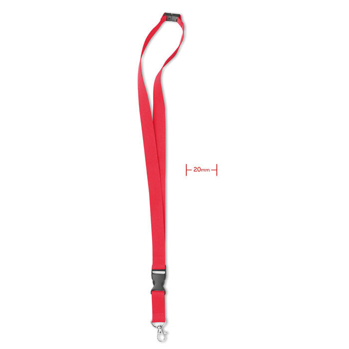 Lanyard hook and buckle 20 mm