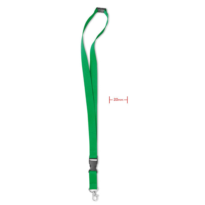 Lanyard hook and buckle 20 mm