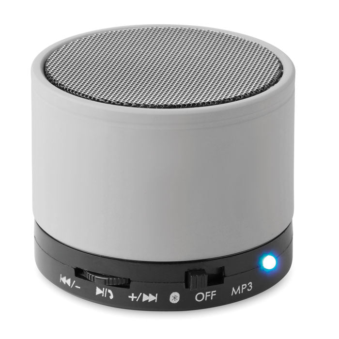 Round wireless speaker